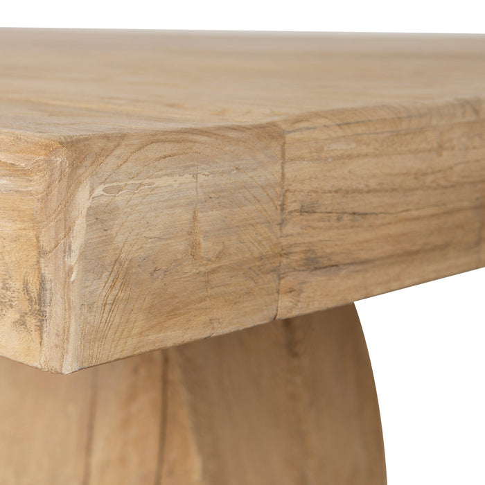 CDT8656-NA 2.8m Elm Dining Table - Natural