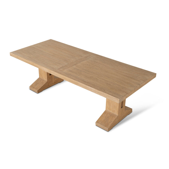 CDT8659-NA 2.44m Elm Dining Table - Natural