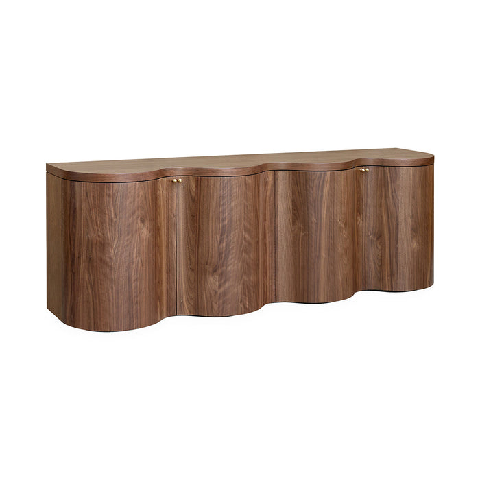 CDT8707-VA 2.15m Buffet Unit - Light Walnut