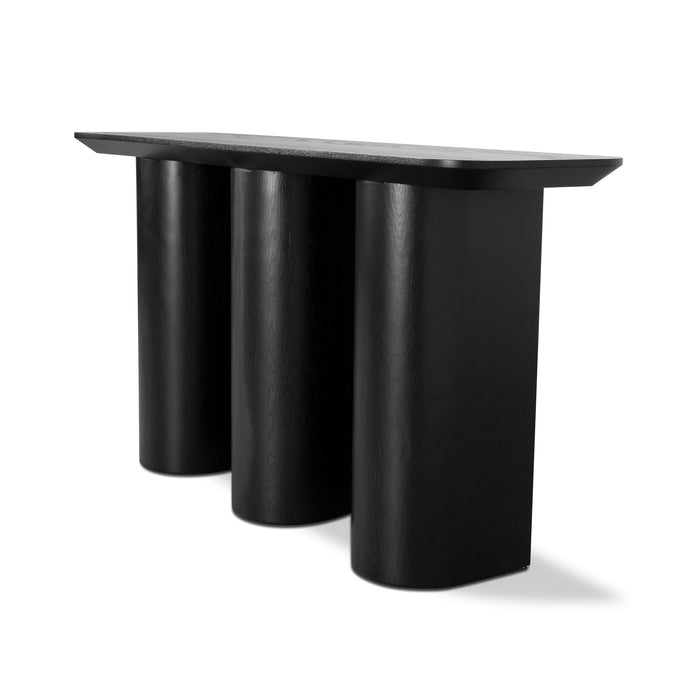 CDT8710-VA 1.5m Console Table - Textured Espresso Black