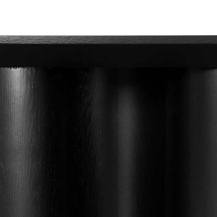 CDT8710-VA 1.5m Console Table - Textured Espresso Black