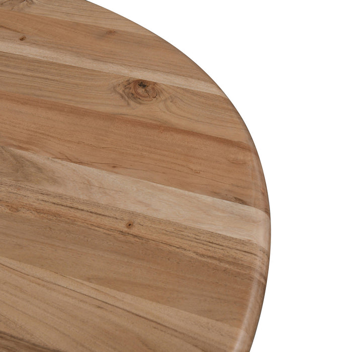 CDT8719-RB 1.2m Round Dining Table - Natural