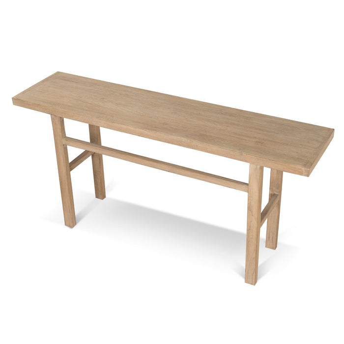 CDT8883-NA 1.8m Elm Console Table - Natural