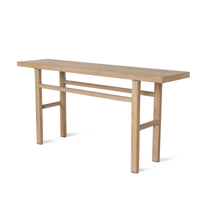 CDT8883-NA 1.8m Elm Console Table - Natural