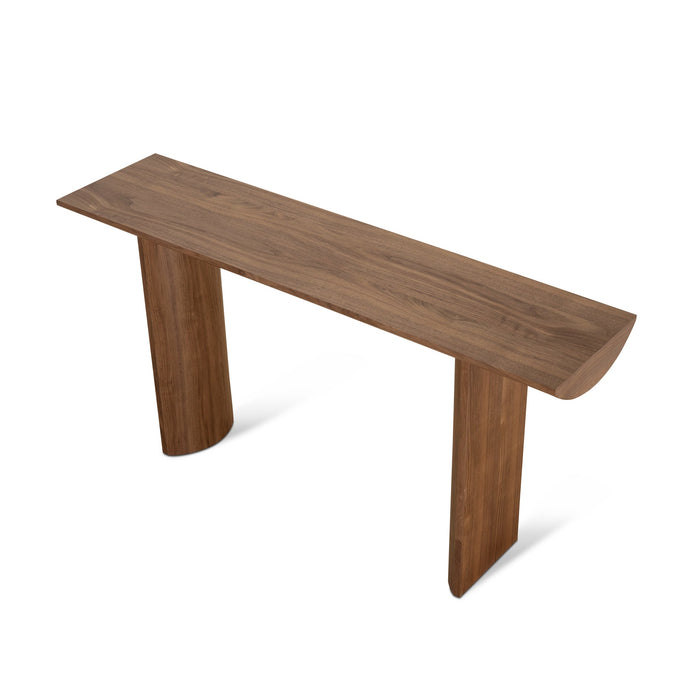 CDT8977-CN 1.6m Console Table - Walnut Veneer