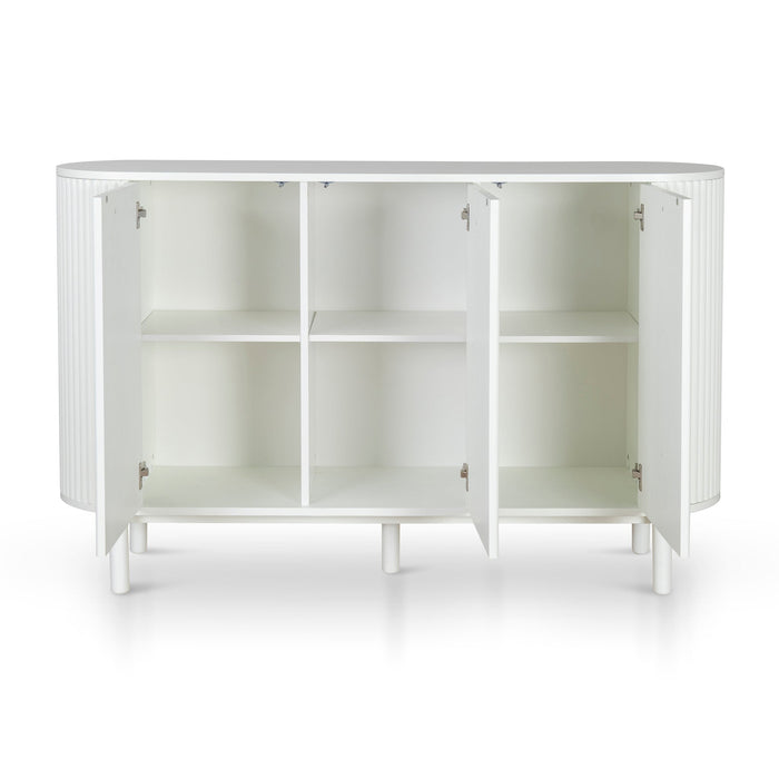 CDT8989-KD 1.6m Sideboard Unit - Full White