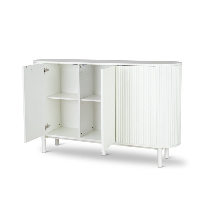 CDT8989-KD 1.6m Sideboard Unit - Full White