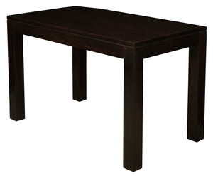 Amsterdam Solid Mahogany Timber Dining Table 120 x 70 cm (Chocolate)