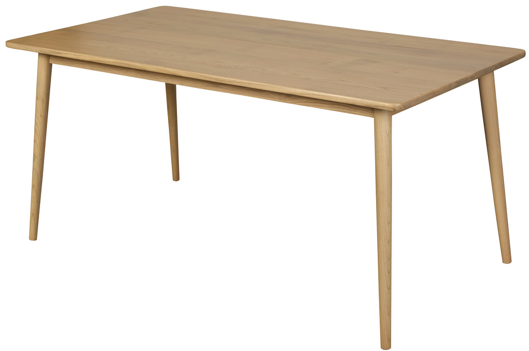 Nobu Solid Oak Dining Table 160 x 85 cm (Natural)