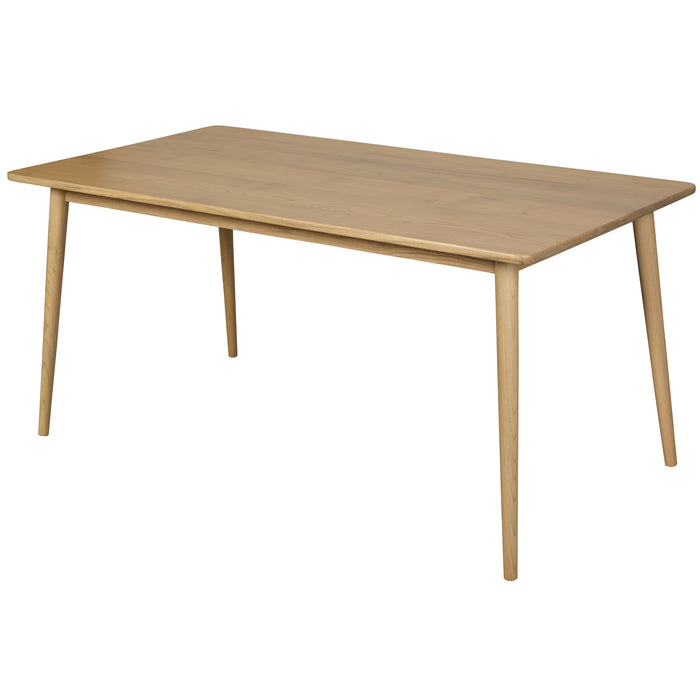Nobu Solid Oak Dining Table 160 x 85 cm (Natural)