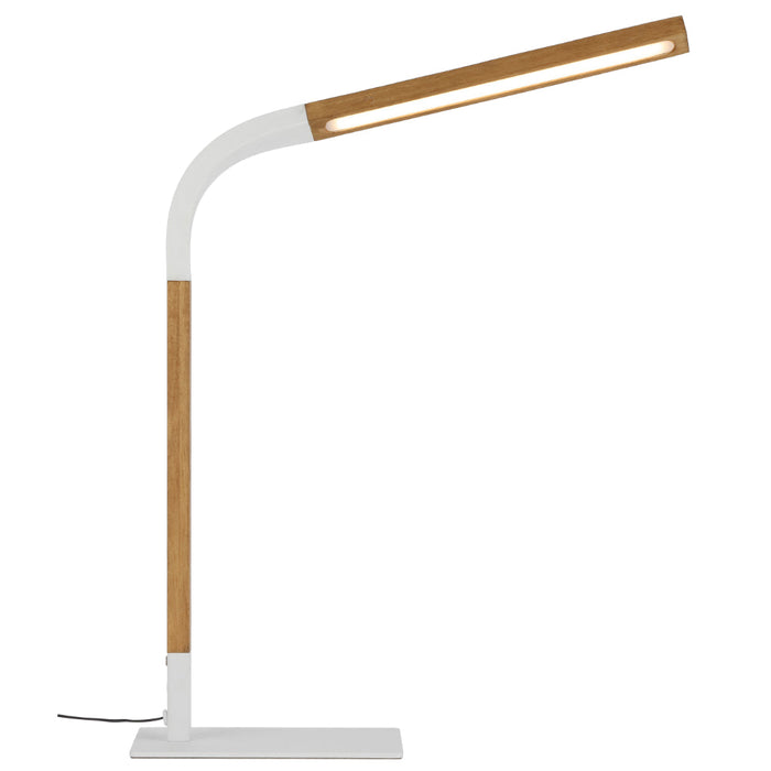 Dumas Table Lamp - White, Ash