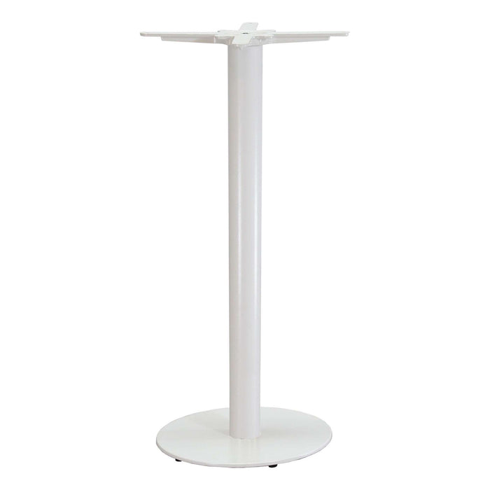 Durafurn Disco Bar Table Base 450DIA - White