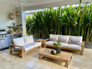 The Isles Outdoor Sofa 2 Seater - Natural