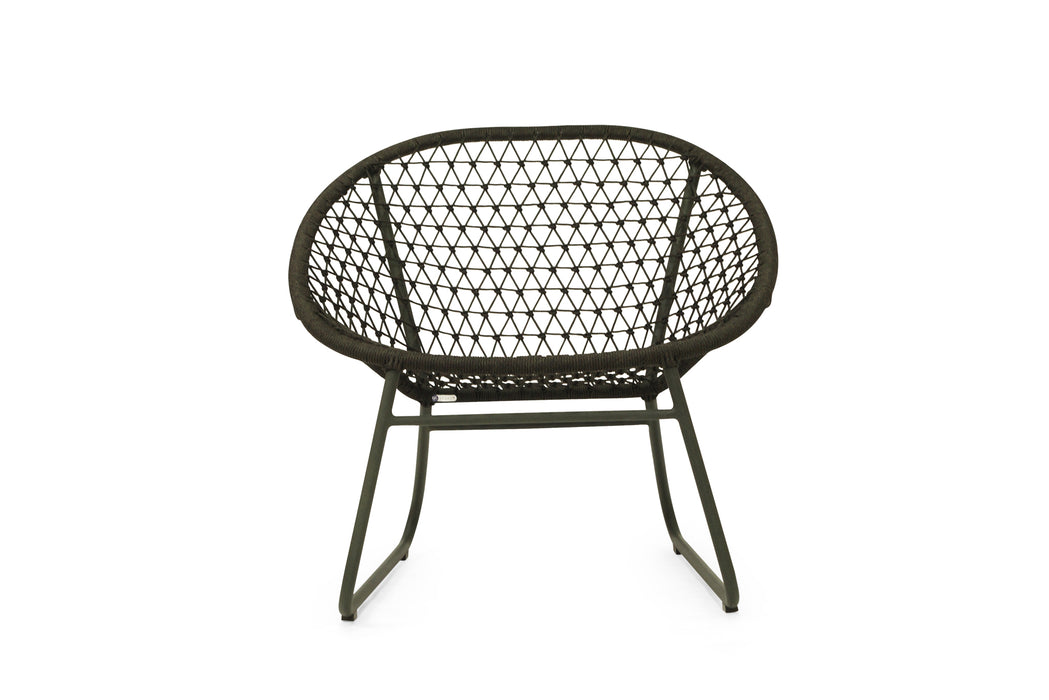 Dune Outdoor Accent Chair - Forest Green