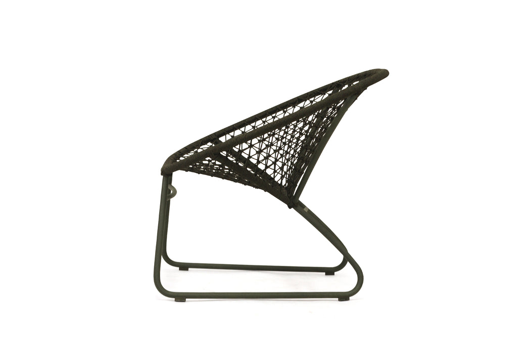 Dune Outdoor Accent Chair - Forest Green