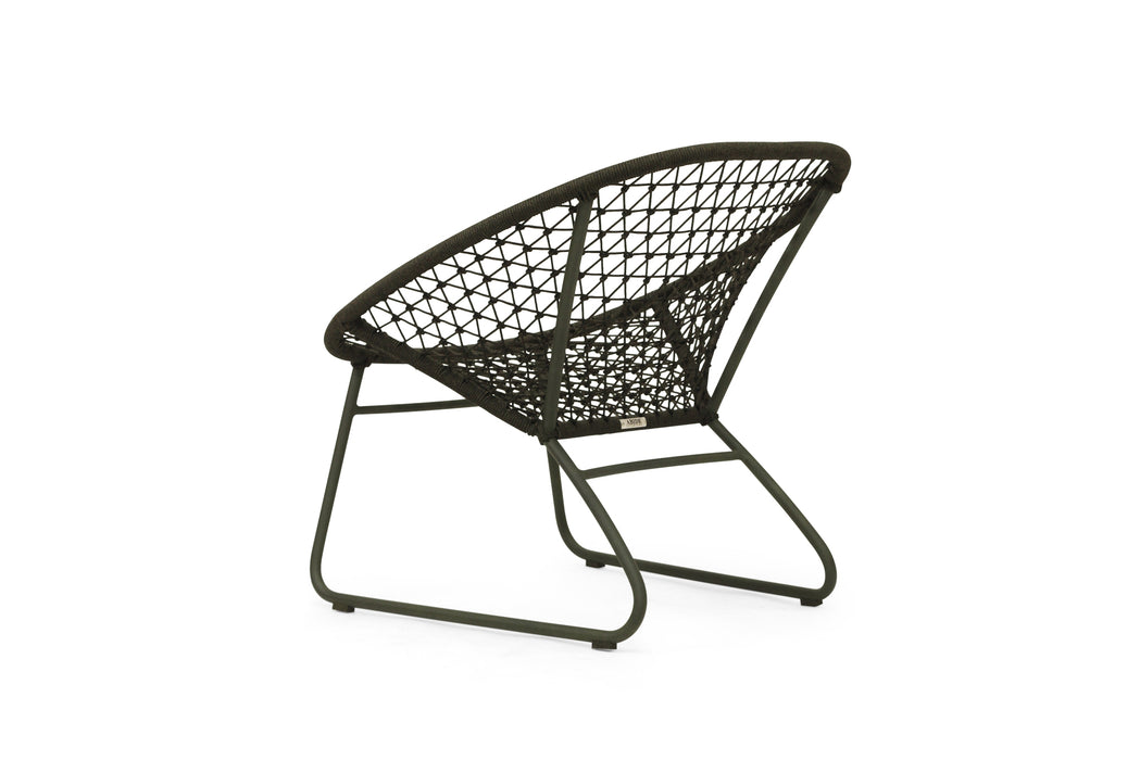 Dune Outdoor Accent Chair - Forest Green