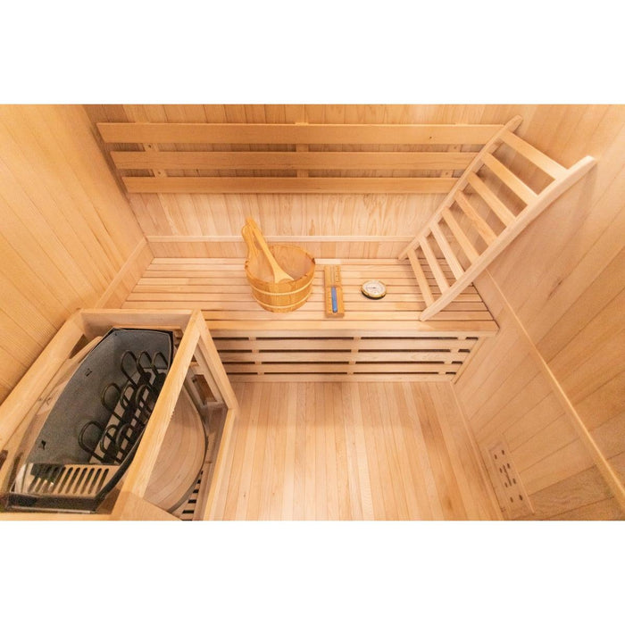 Kylin Traditional Indoor Steam Sauna Room 2 Person QD-EA3