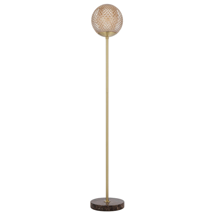 Elwick Floor Lamp - Amber