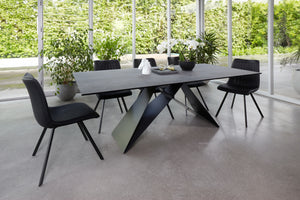 Etna Dining Table Shadow Grey Ceramic