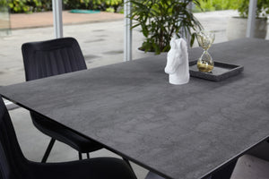 Etna Dining Table Shadow Grey Ceramic