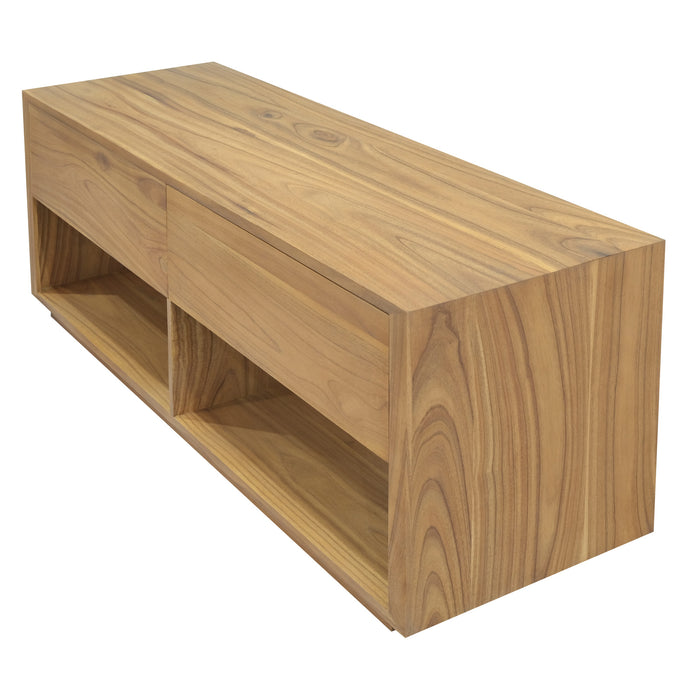 Oscar 2 Drawer Entertainment Unit (Natural)