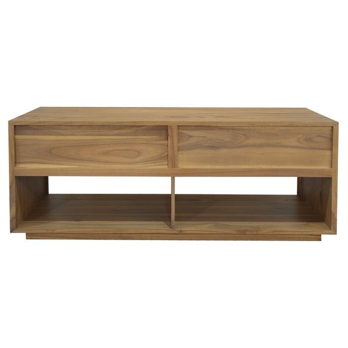 Oscar 2 Drawer Entertainment Unit (Natural)