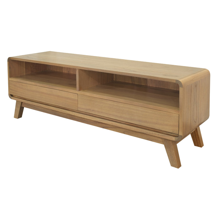 Providence 2 Drawer Entertainment Unit (Natural)