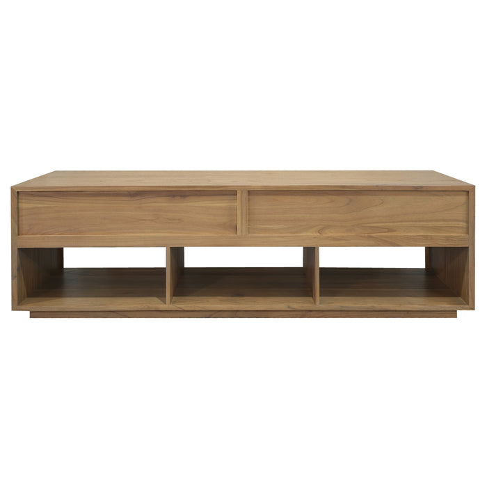 Oscar 3 Drawer Entertainment Unit (Natural)
