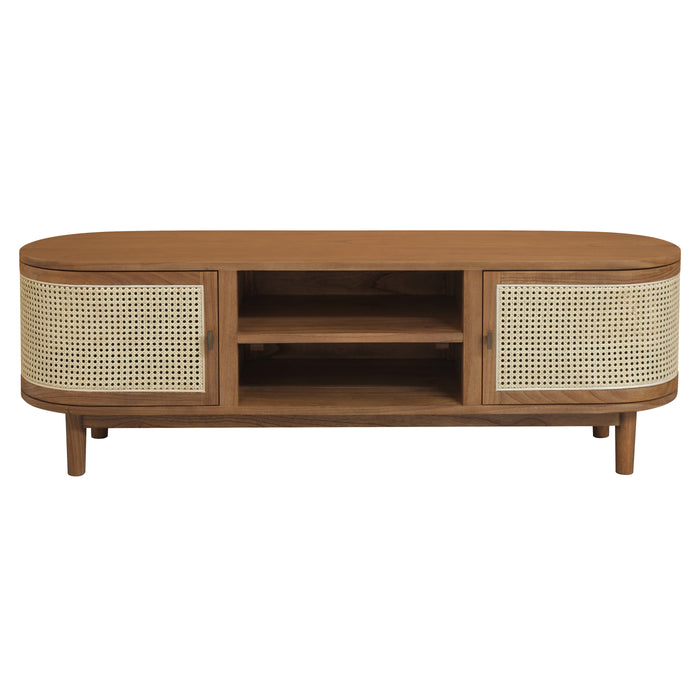 Kelly 2 Door Entertainment Unit (Almond)