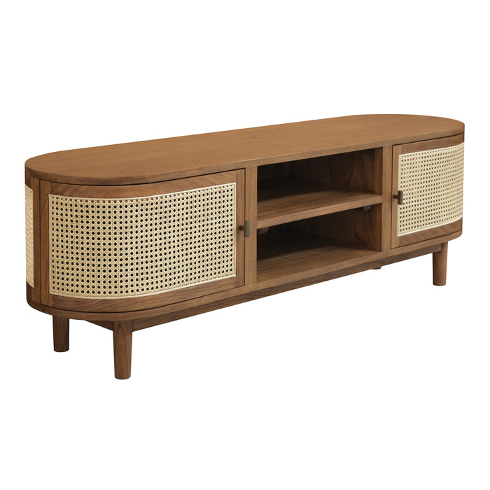 Kelly 2 Door Entertainment Unit (Almond)