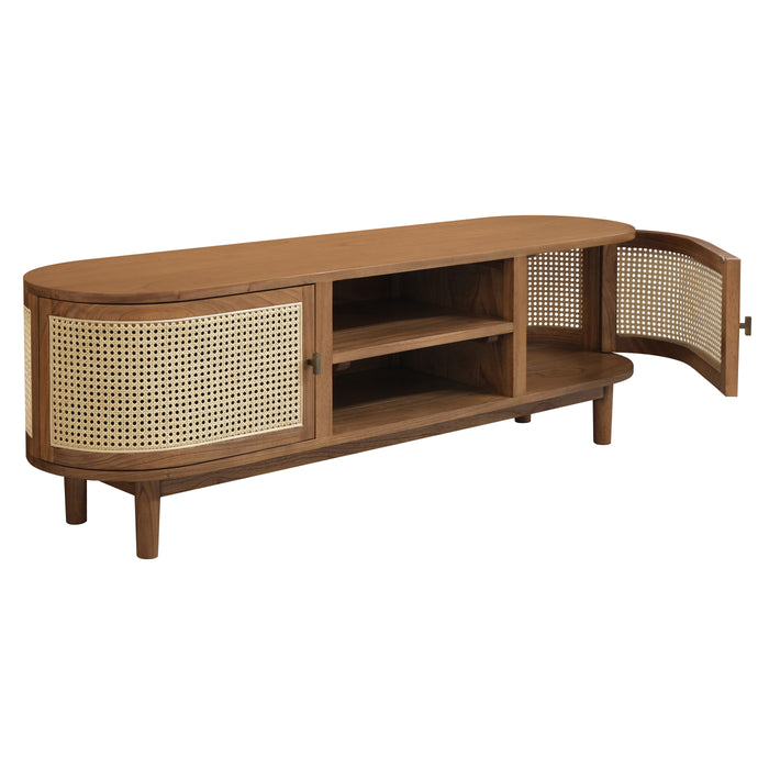 Kelly 2 Door Entertainment Unit (Almond)