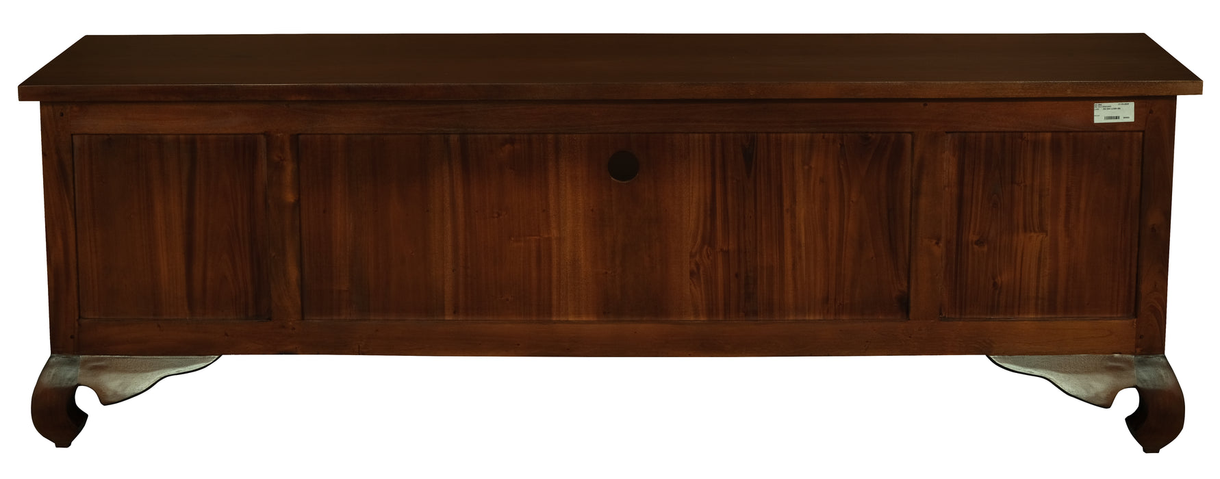 Dynasty 2 Door 4 DVD Drawer Entertainment Unit (Mahogany)