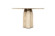 Elio Travertine Dining Table - 130cm