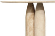 Elio Travertine Dining Table - 130cm