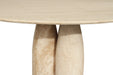 Elio Travertine Dining Table - 130cm