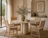 Elio Travertine Dining Table - 130cm