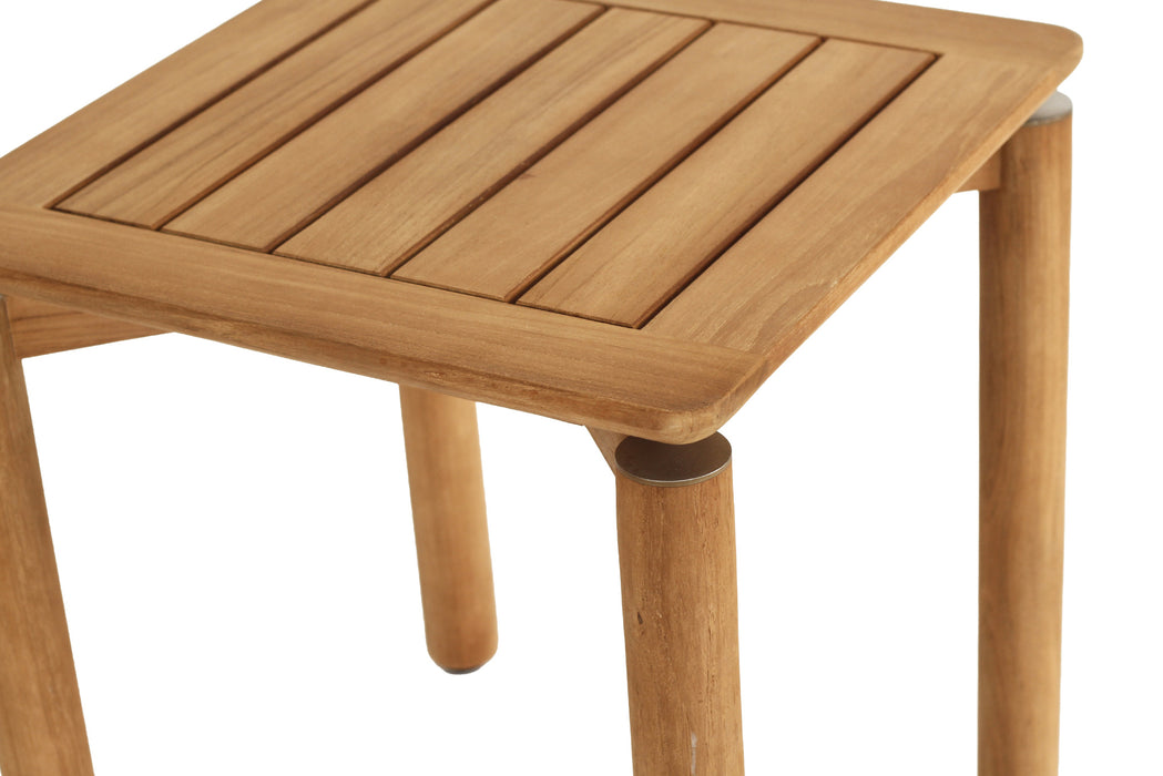 Esperance Outdoor Side Table - Espresso Natural