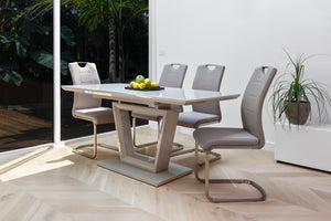 Falcon Extension Dining Table Cappuccino