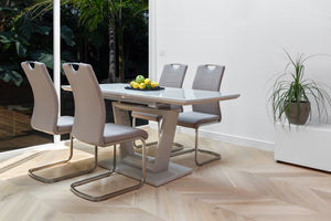 Falcon Extension Dining Table Cappuccino