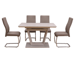 Falcon Extension Dining Table Cappuccino