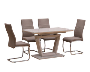 Falcon Extension Dining Table Cappuccino