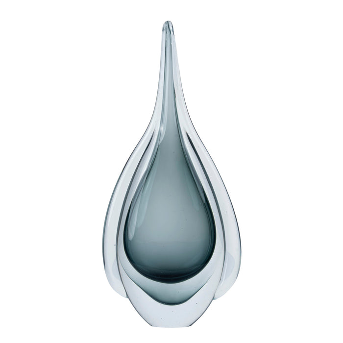 Gray glass pendant ornament (CFB-E25057A)