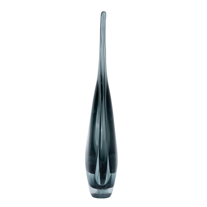 Gray glass pendant ornament (CFB-E25057A)