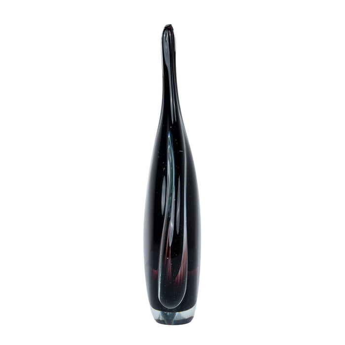Brown glass pendant ornament (CFB-E25057B)