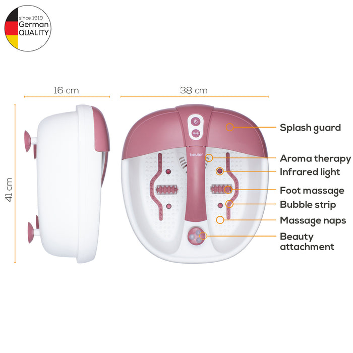 Beurer FB35 Foot Bubble Spa with Aromatherapy