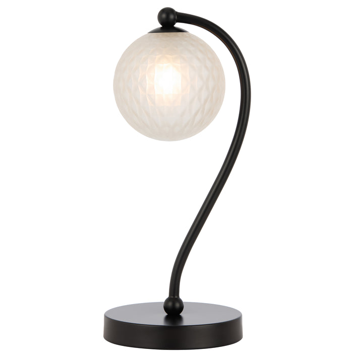 Felton Table Lamp - Black, Frost