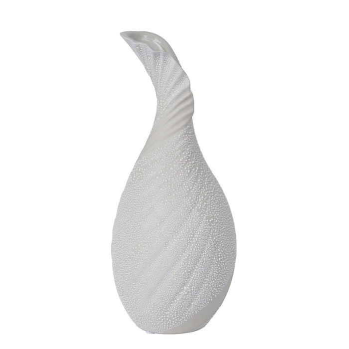 Bead-Dot Gooseneck Vase Style B (CFF-D25152B)