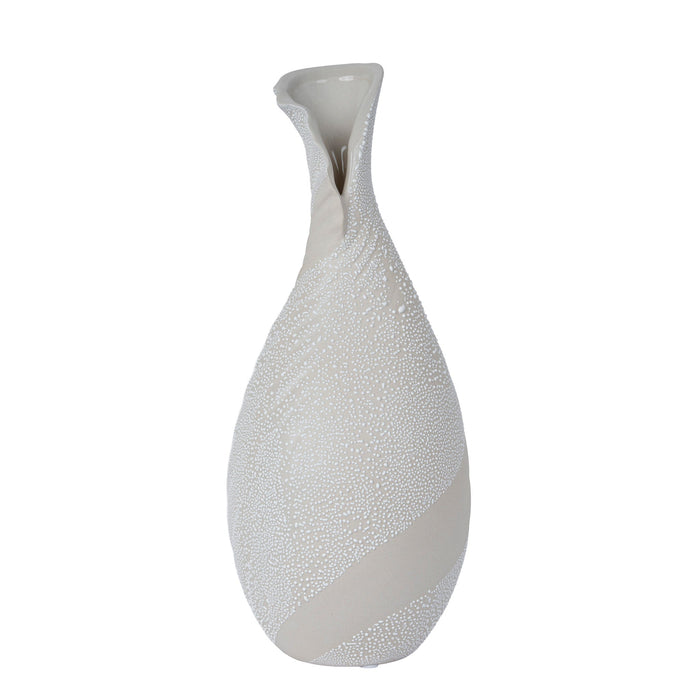 Bead-Dot Gooseneck Vase Style B (CFF-D25152B)