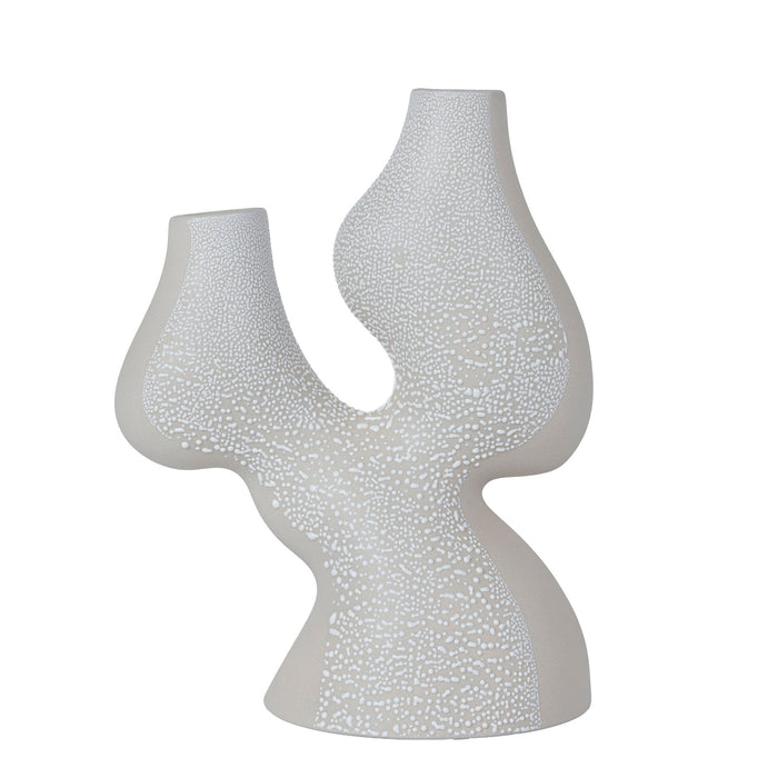 Bead-Dot Double Head Vase Style C (CFF-D25152C)