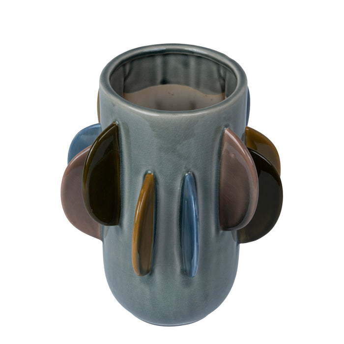Colorful Fin Vase Style B (CFF-D25168B)